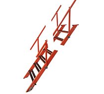 Сходни диэлектрические ТД-2,1 дп,  стеклопластиковые с двумя поручнями